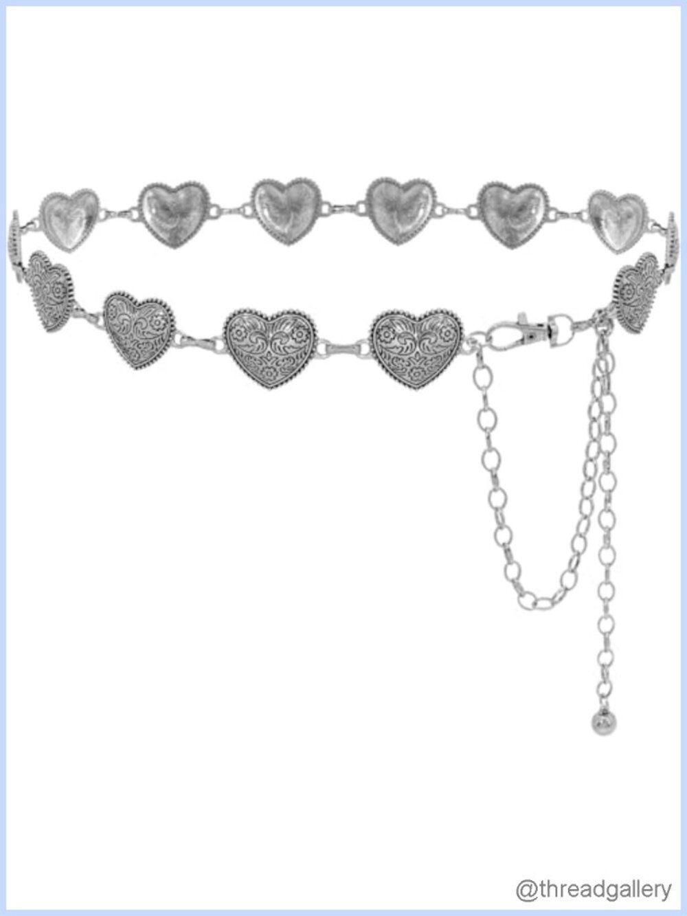 Western Cowgirl Waist Chain Alloy Belt Adjustable